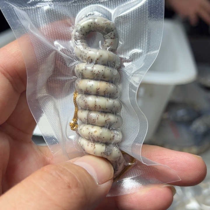 星月菩提手串大留白猪大肠6左右
