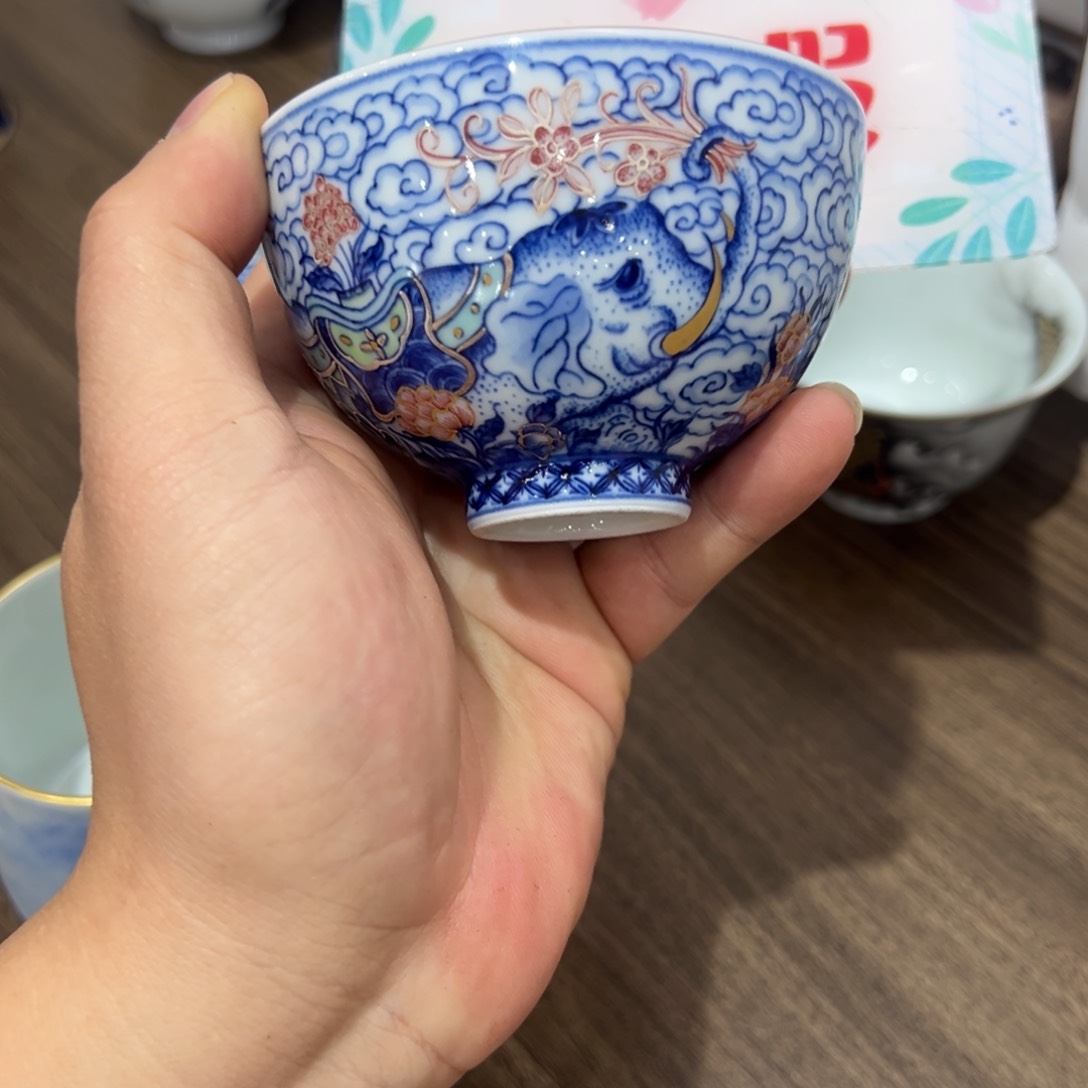 杯景德镇手绘陶瓷