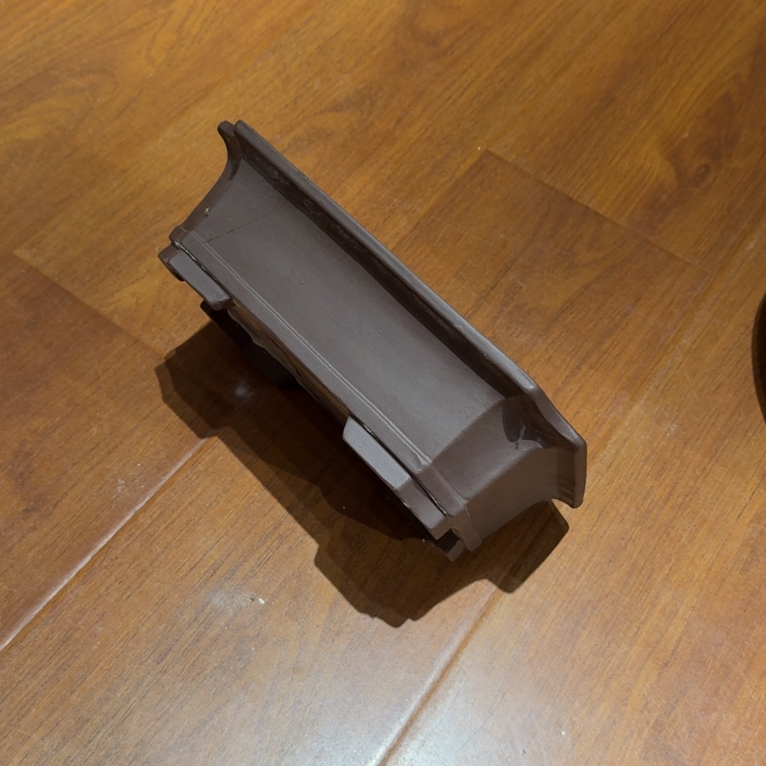 紫砂花盆原矿紫泥