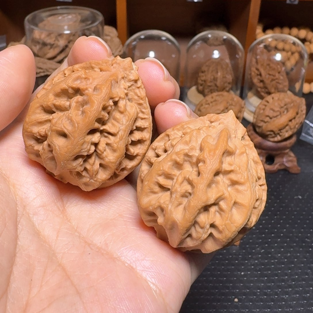 文玩核桃把件天使之吻