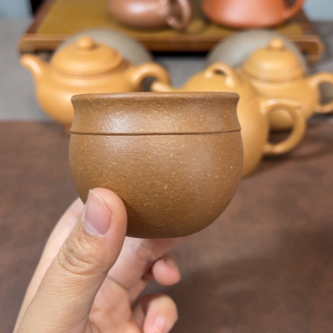 茶壶紫砂主人杯黄金段50