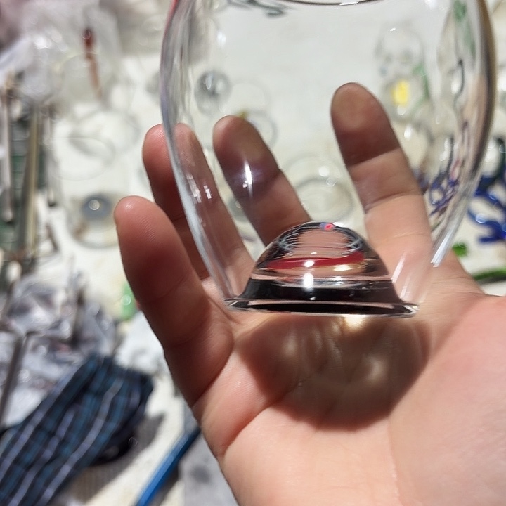 玻璃手工艺品玻璃茶色依然定制把手待定