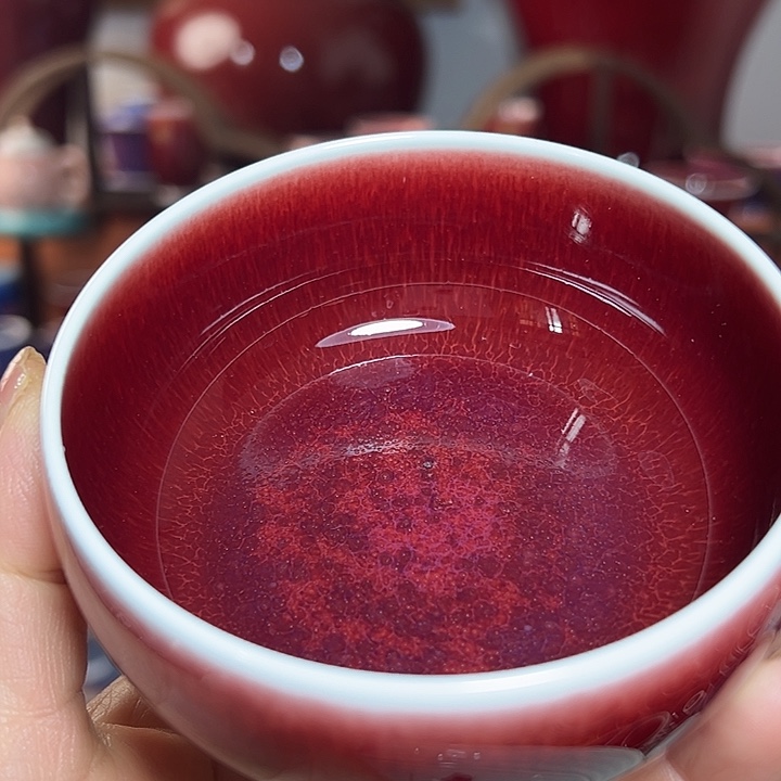 瓷片景德镇品艺轩郎红