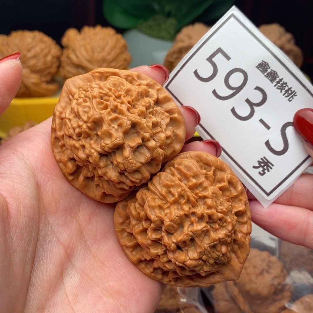 文玩核桃把件官帽46