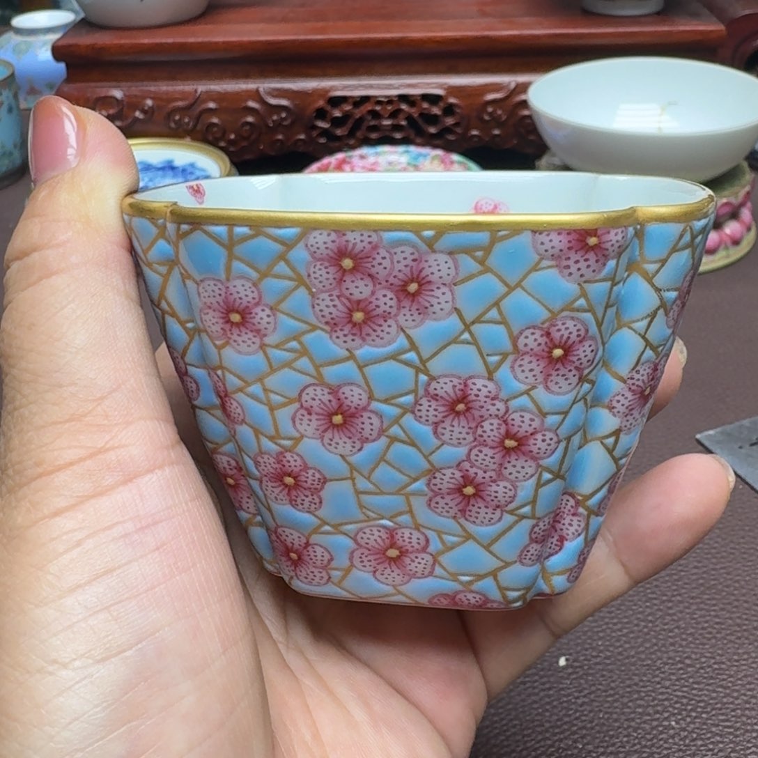 瓷片景德镇仿古手工制作精品展示