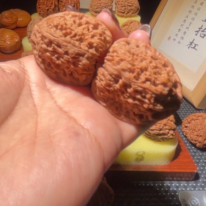 吊坠文玩核桃涿鹿三角妖刀