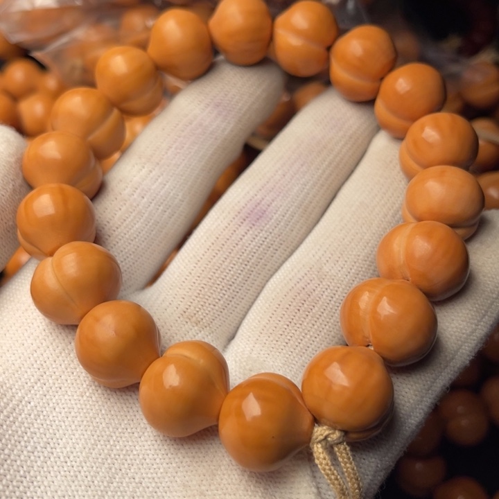 泰***山猴头核桃手串屁桃