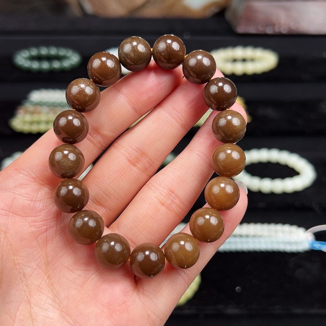 和田玉手链未镶嵌