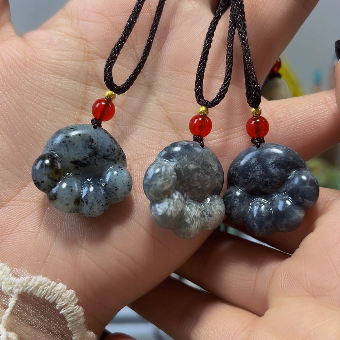 蛇纹石玉未镶嵌颈饰多样性发一单