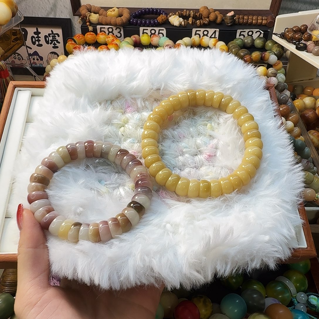 糖***^菩提根/象牙果手串