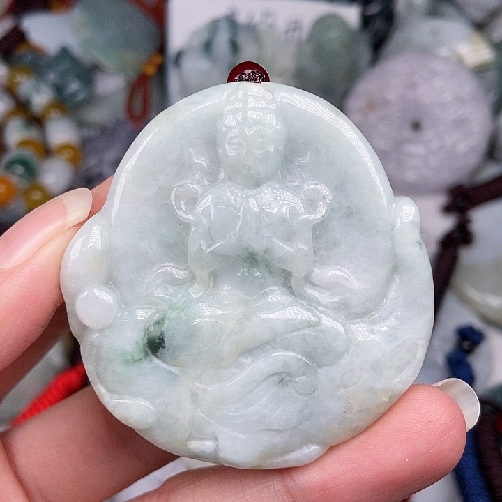 颈饰未镶嵌翡翠翡翠