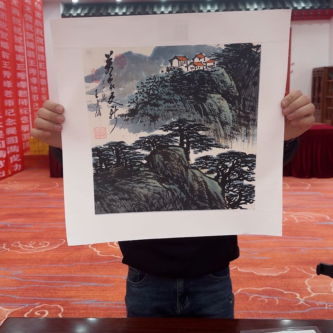 国画艺术家的作品