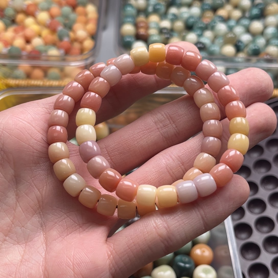 【闪购商品】白玉菩提吊坠q8/120颗直切