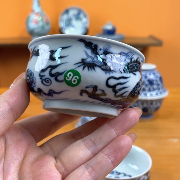 杯子景德镇手绘哈哈哈哈