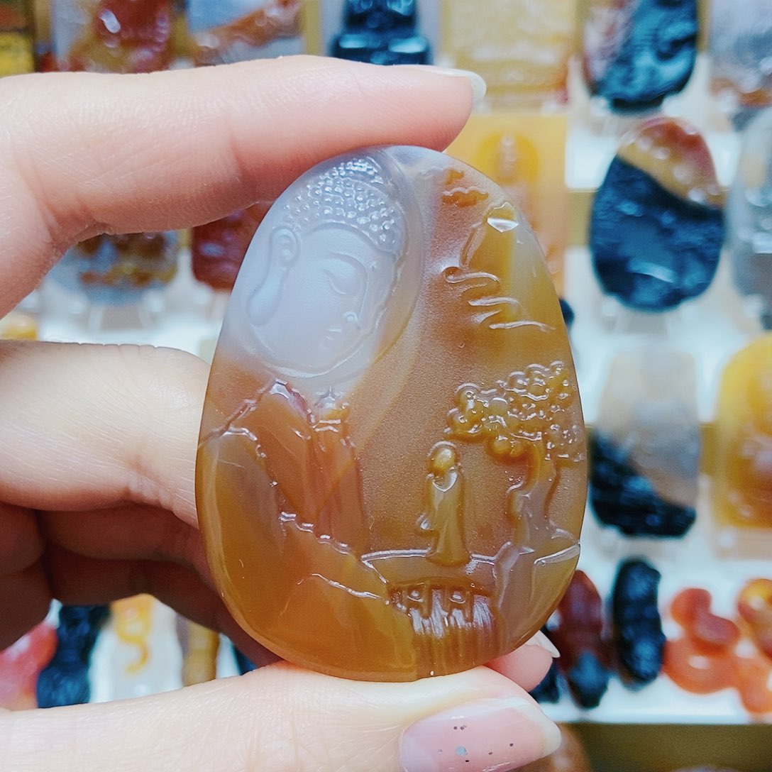 玛瑙/玉髓颈饰未镶嵌