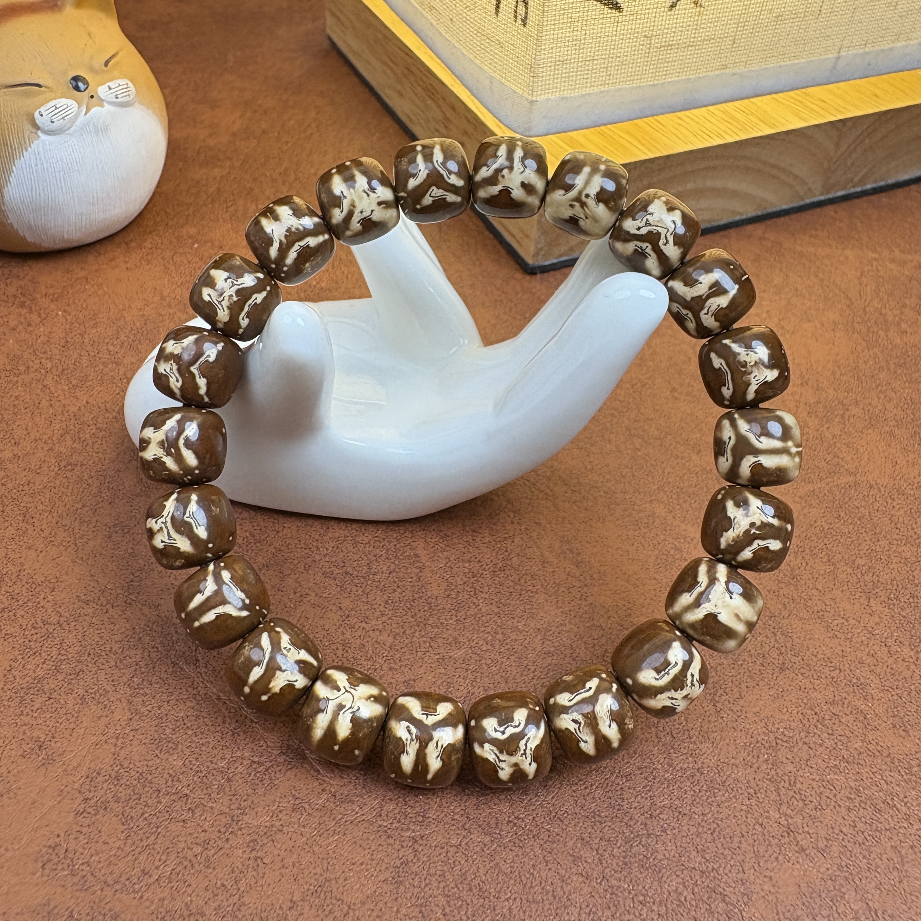 紫金鼠 毕业级玻璃底 鬼脸实心老型 37