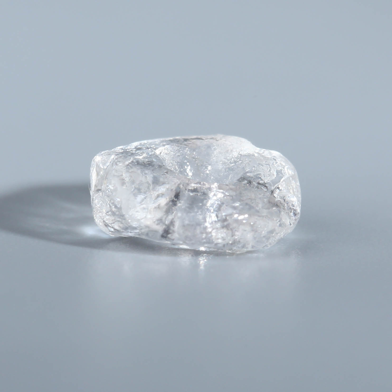 XY71-30  印度河谷研磨孔水晶剁珠 7.9*3.3mm