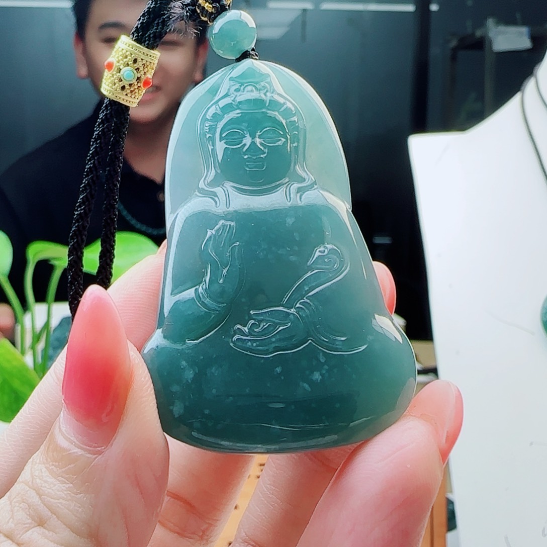 翡翠未镶嵌颈饰999999999999889988