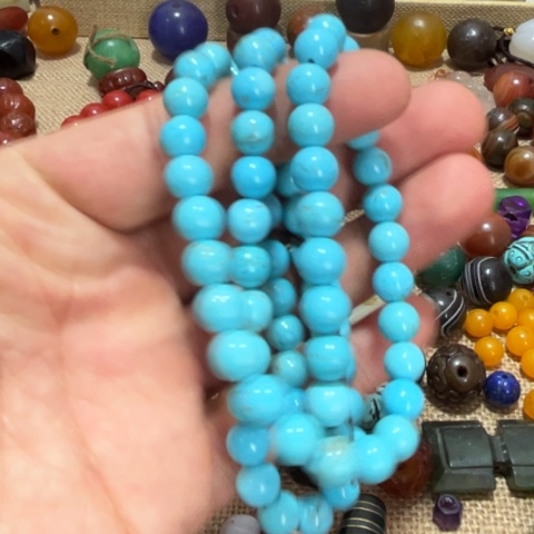 玛瑙/玉髓手链未镶嵌龙*