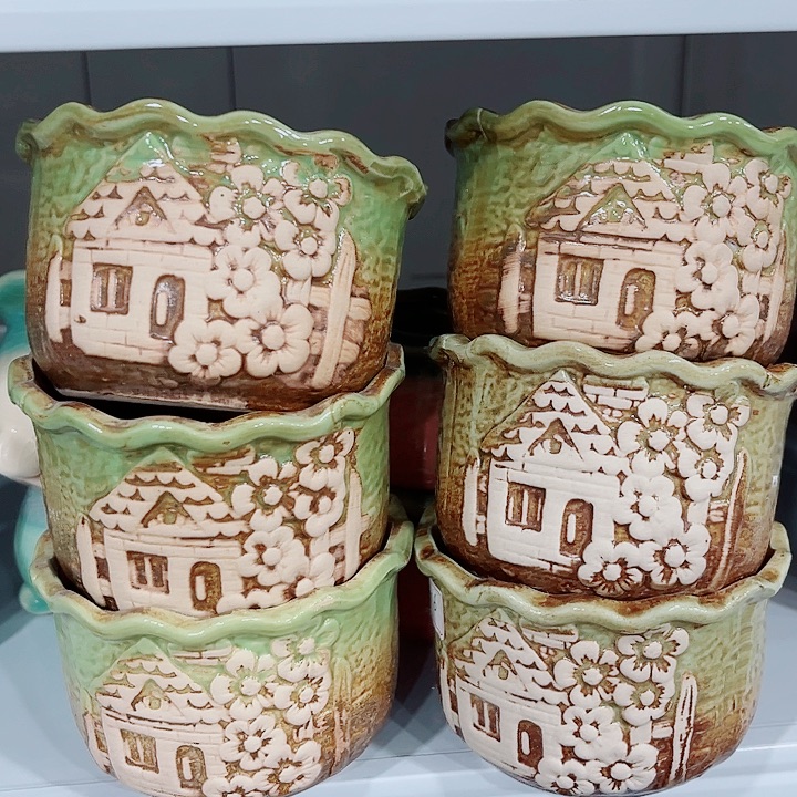 多肉陶瓷花盆满10元包邮