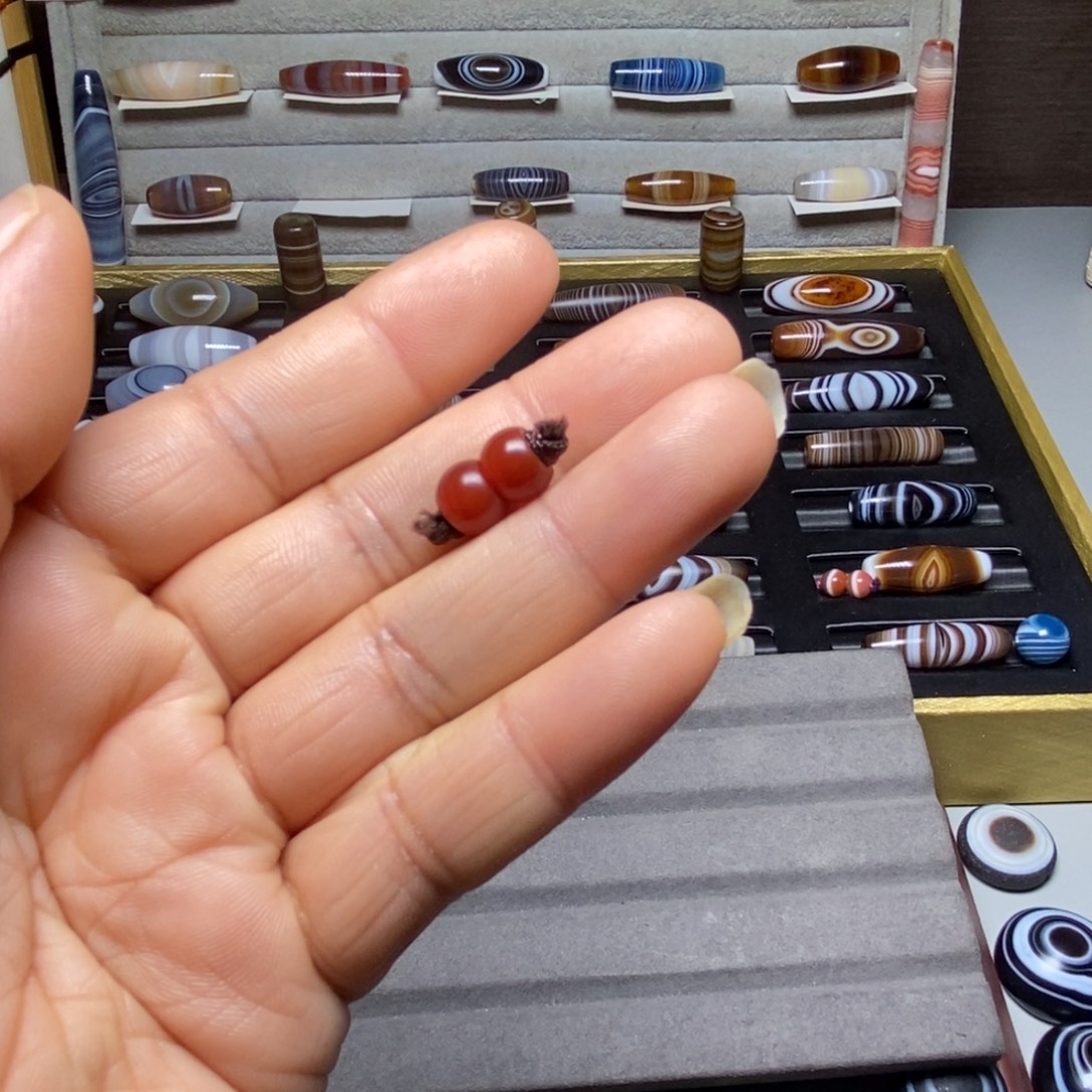 原***希玛瑙/玉髓合金珠宝半成品