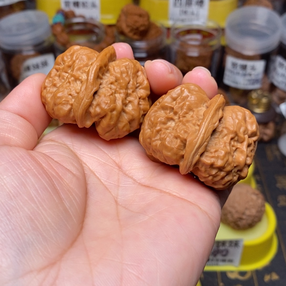 核桃把件?**浅蛤蟆头39尺寸