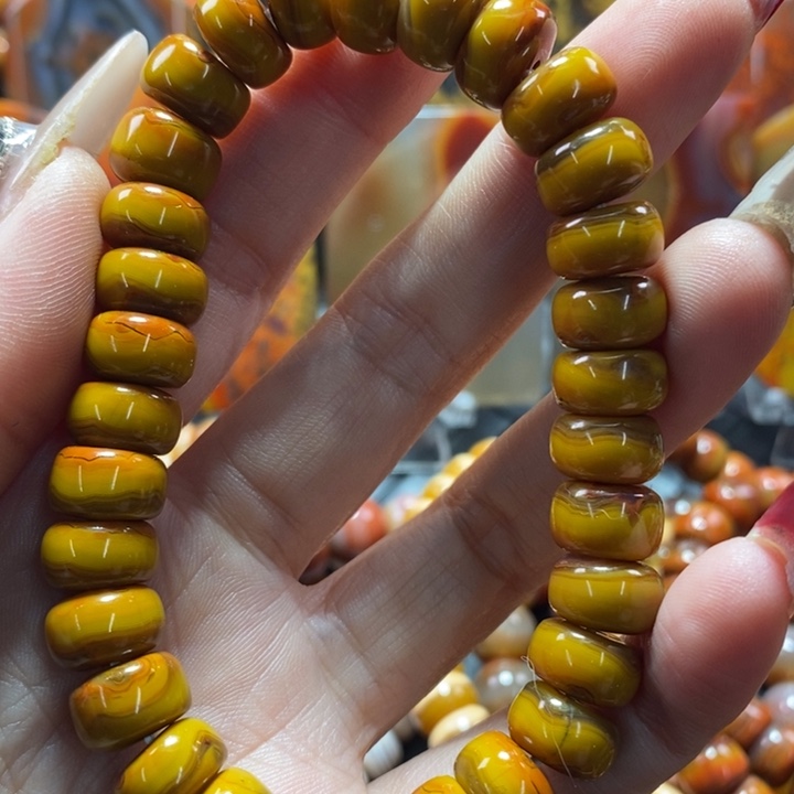 玛瑙/玉髓手链未镶嵌