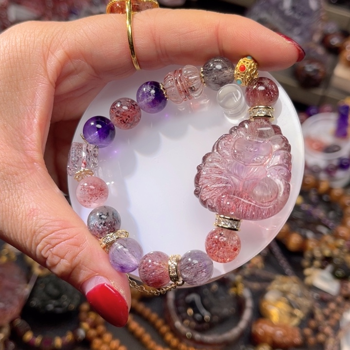 水晶颈饰未镶嵌订制