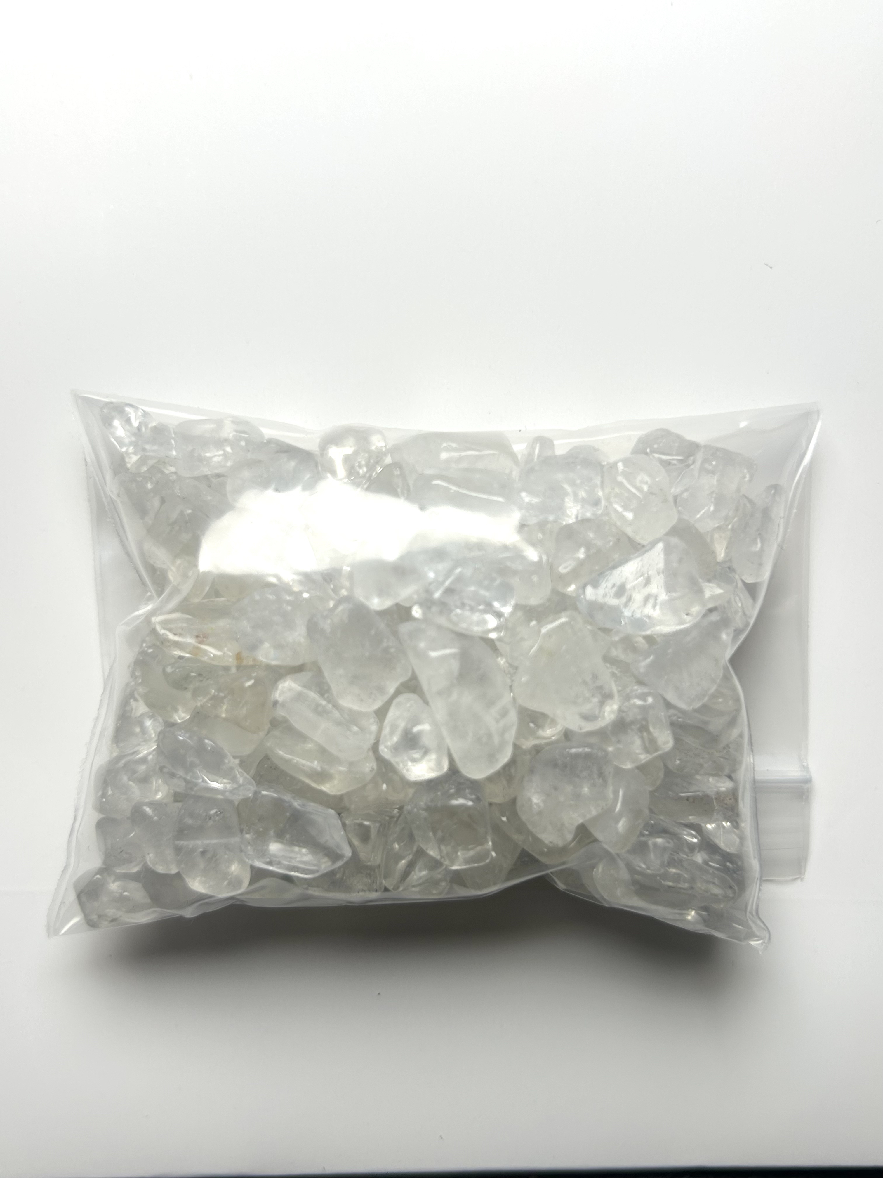 天然白水晶水晶消磁石