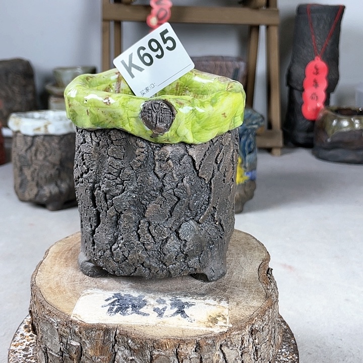 紫砂花盆开播福利 陶瓷花盆￼