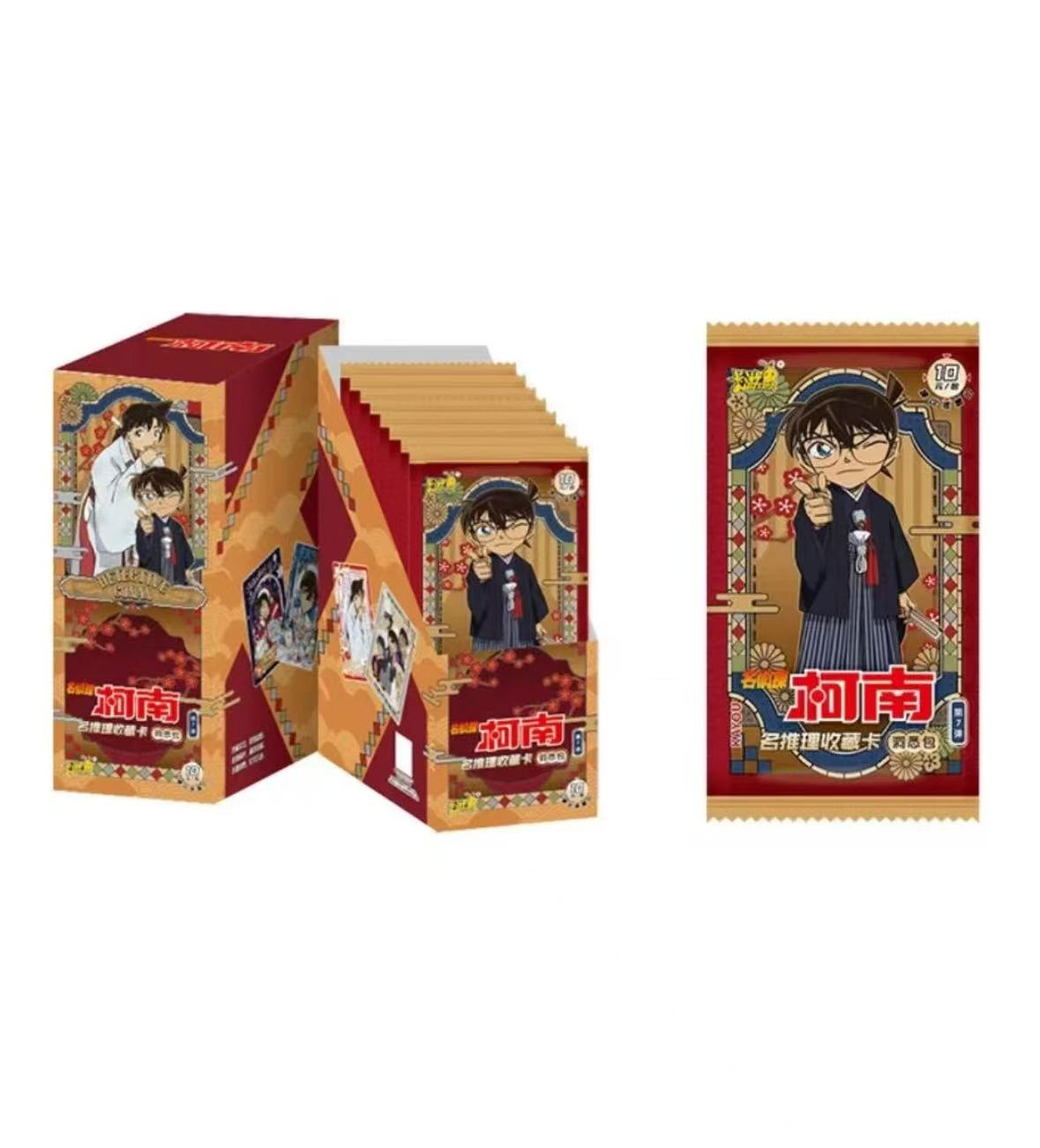 【纯强娶转盘】卡游名侦探柯南推理卡牌洞悉包第七弹收藏卡牌盲盒