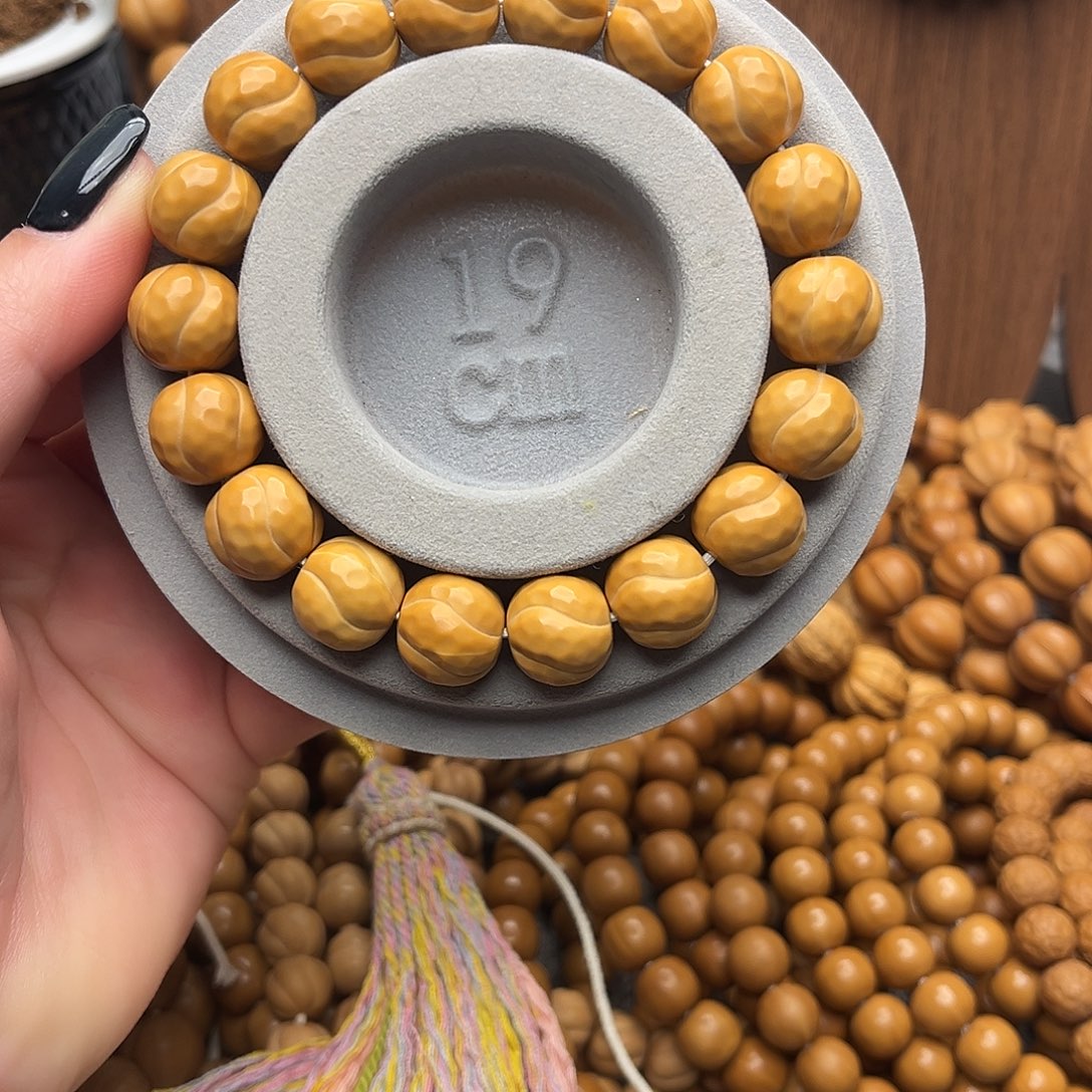 猴头核桃手串猴头核桃卷卷酥钻石面全品