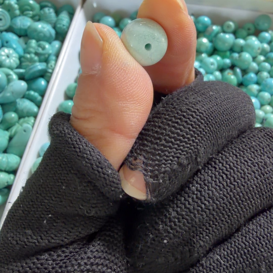 绿松石合金10老型单颗全品