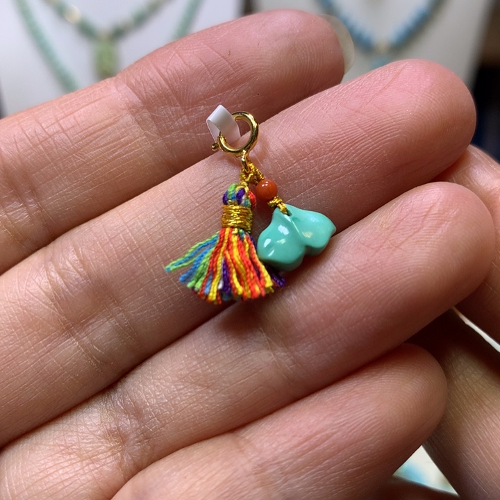 南红玛瑙银S925镀金镶嵌滴流