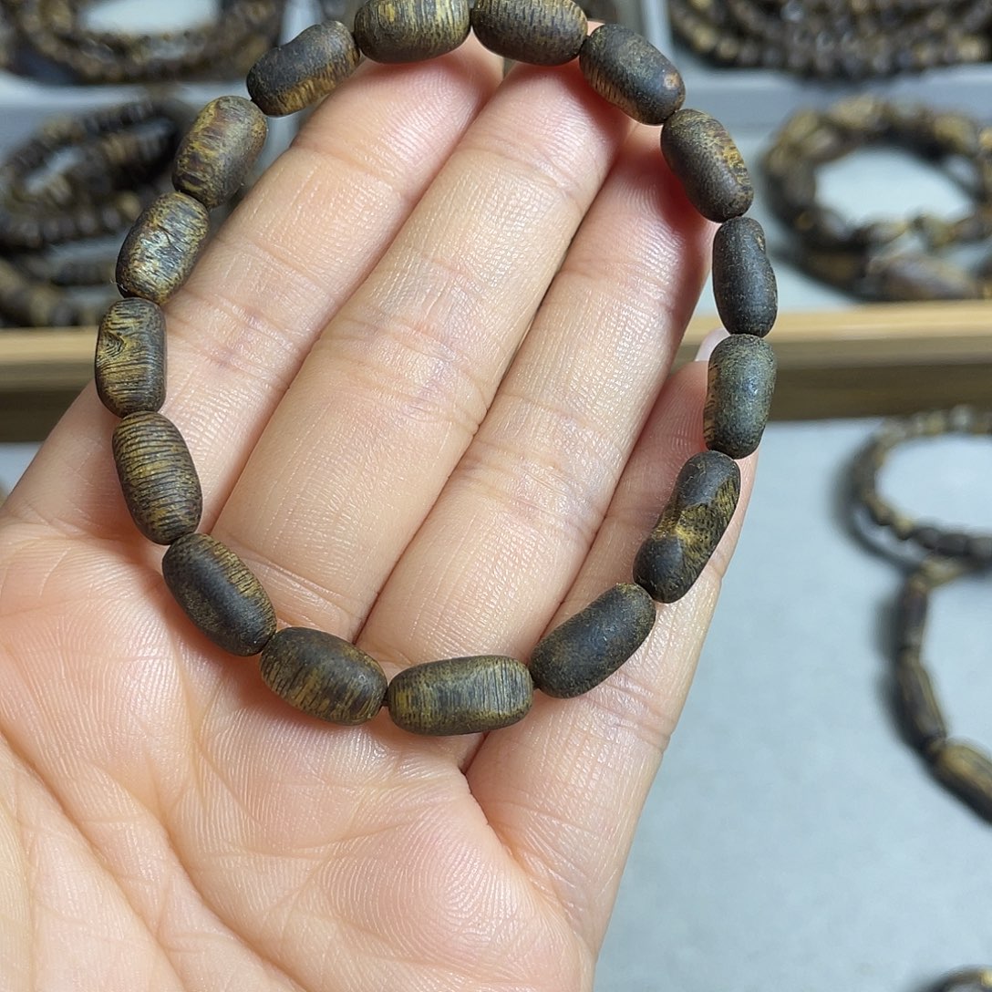 四***醺沉香沉香碎屑棋楠沉香老料留疤单圈花香蜜香