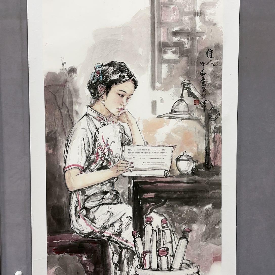 国画国画纯手绘作品请放心去藏