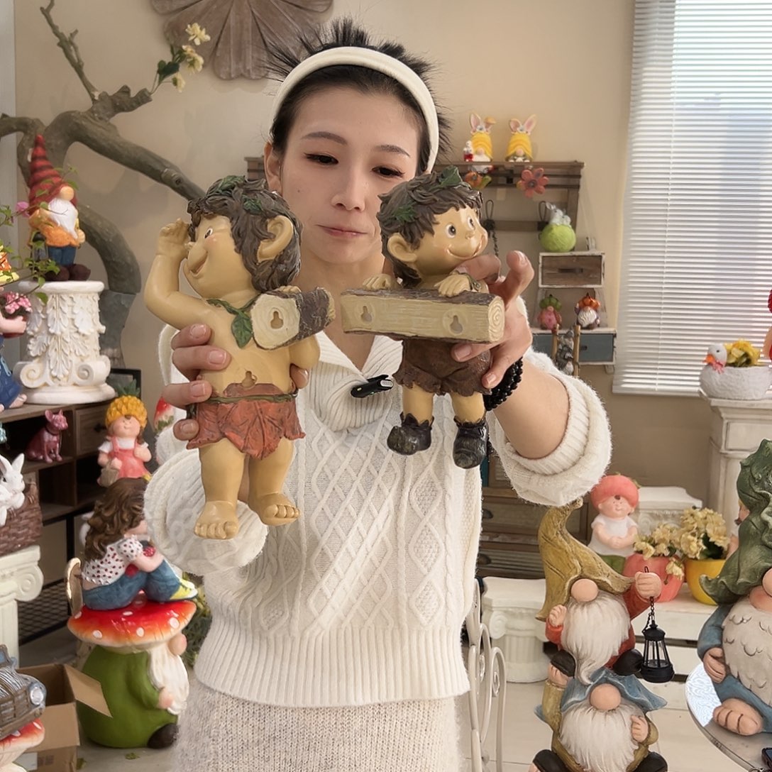 花园摆件红红火火