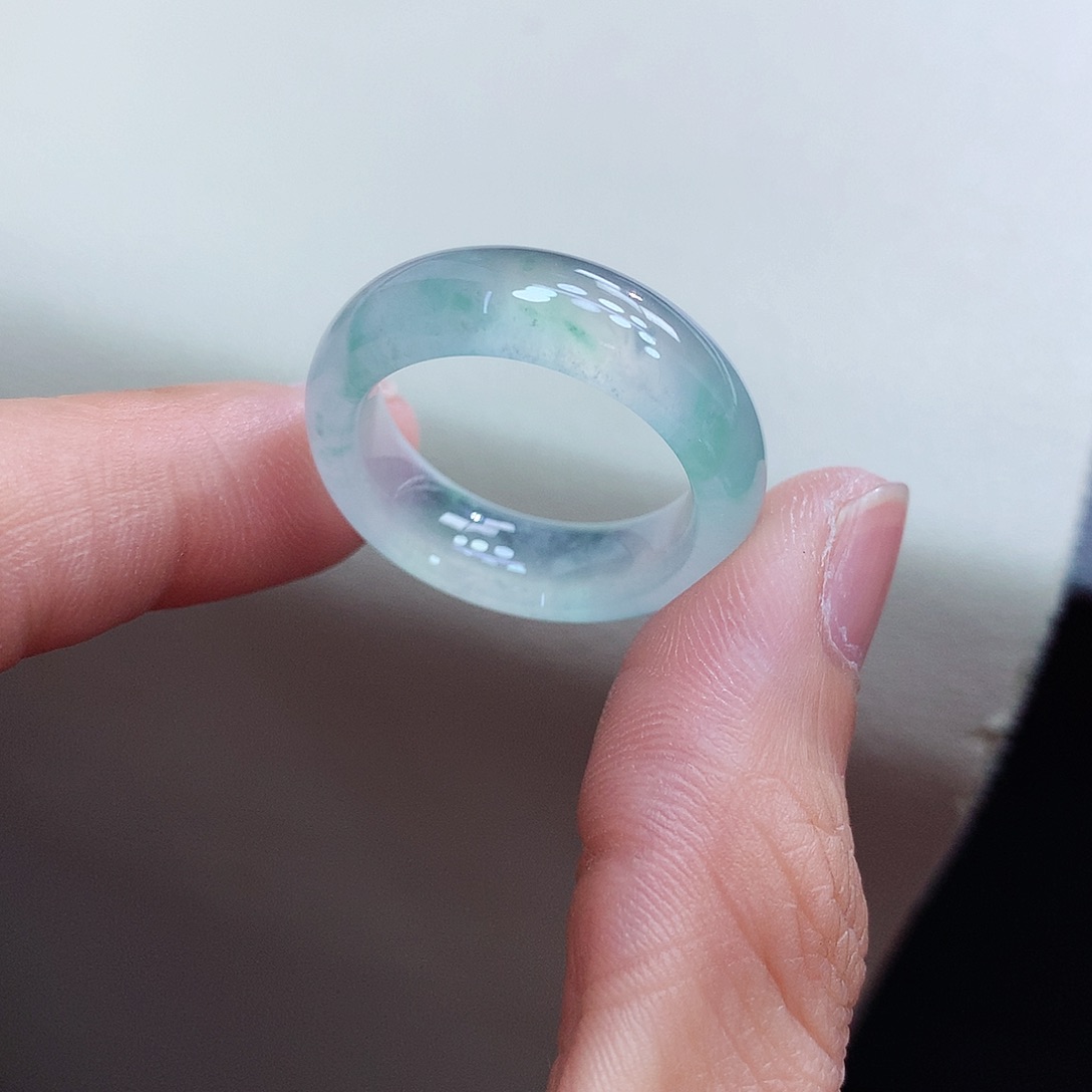 未镶嵌戒指翡翠20-21号