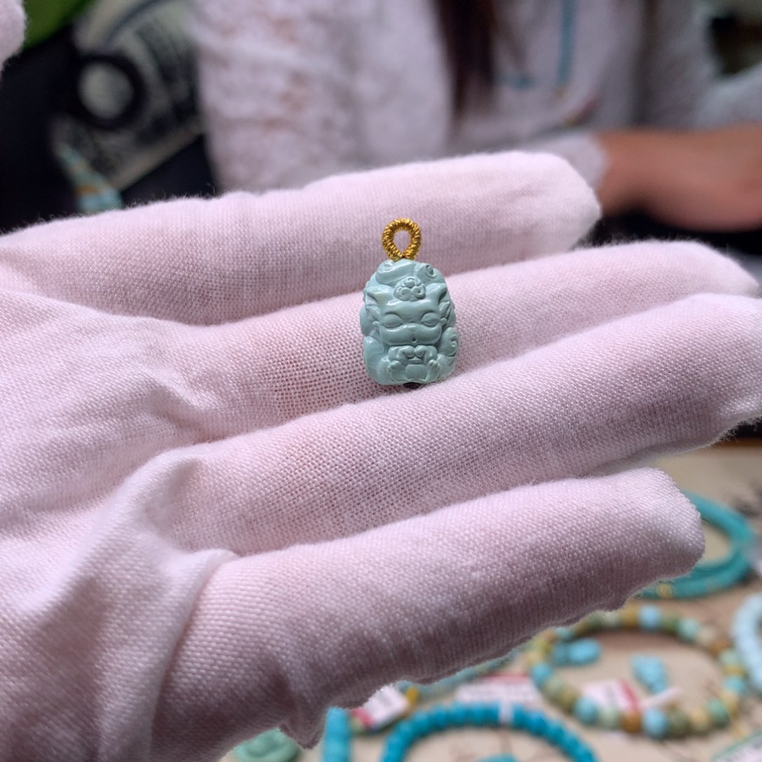 绿松石未镶嵌配饰