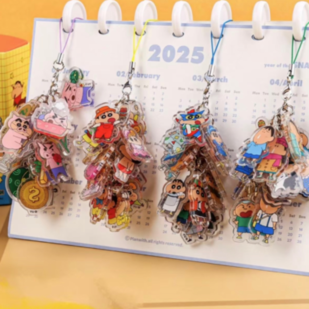 【堆堆手机链】蜡笔小新麦和正品授权挂件手机绳