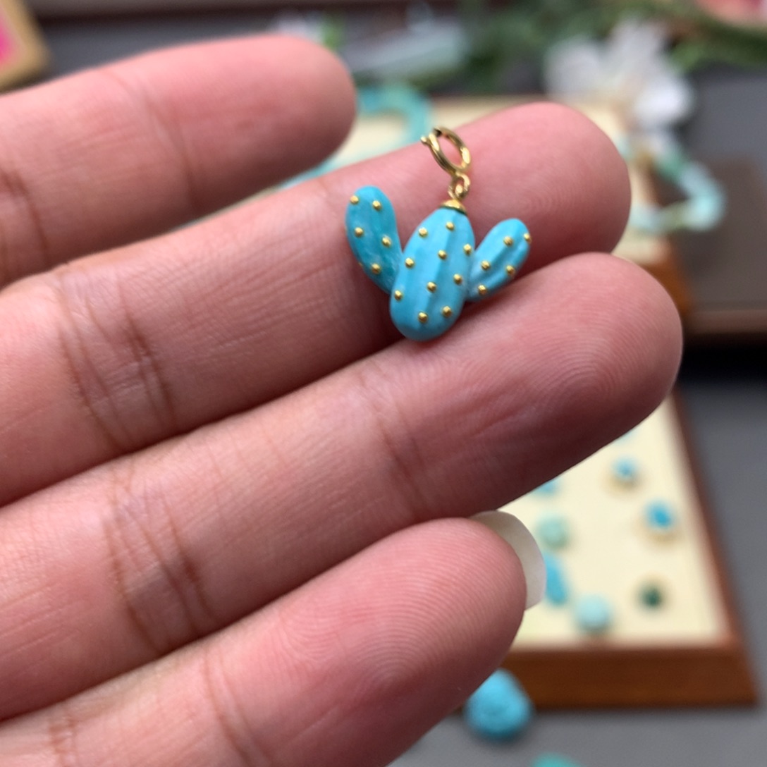 绿松石25未镶嵌配饰