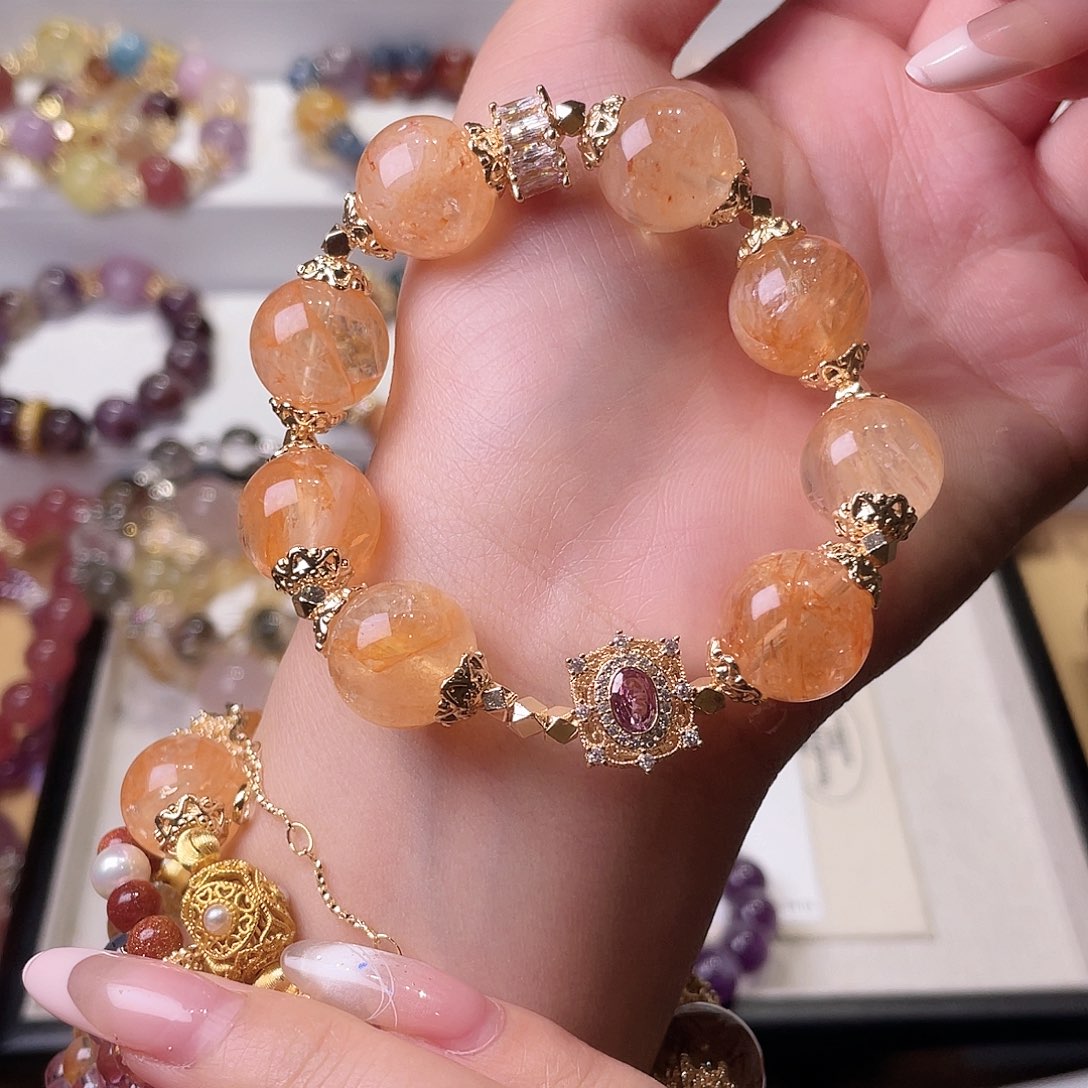 水晶手链合金尺寸