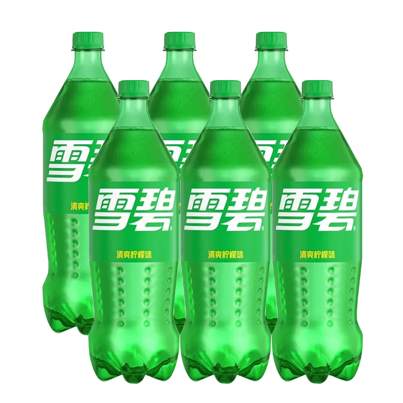 【到手6瓶】雪碧1.25L*6瓶大瓶碳酸饮料柠檬味汽水火锅聚餐饮品夏季