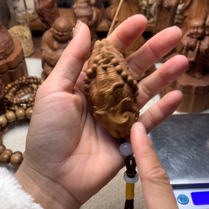 檀香木其他老山檀香手手挂件