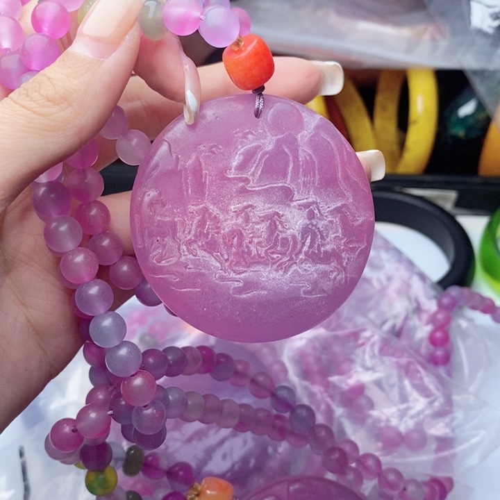 未镶嵌颈饰蜜蜡174套装