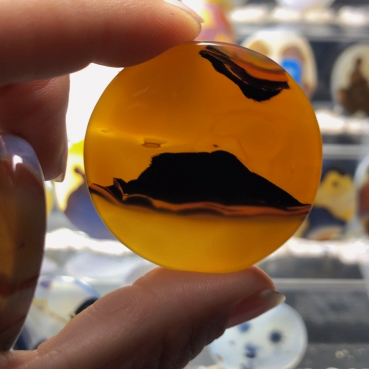 合金玛瑙/玉髓珠宝奇石92