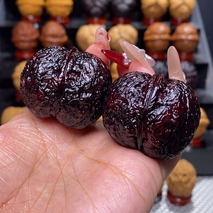 文玩核桃把件泰伦元宝29号