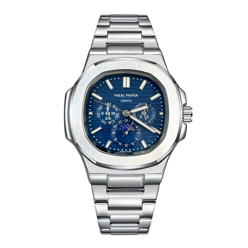 PP鹦鹉螺/银色5740/40mm/全自动机械男表SX