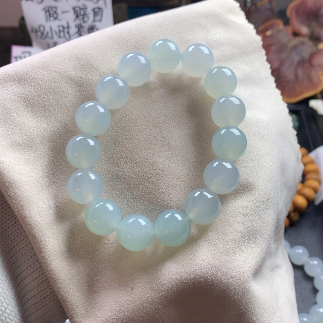 定制翡翠未镶嵌卡13.7 15粒