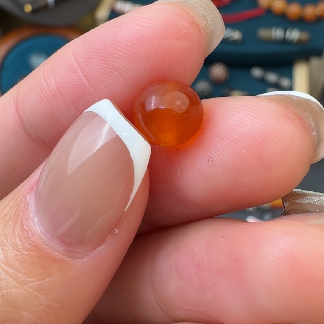 星月菩提吊坠红糖7.6×6.8